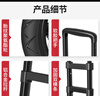 易牌 手拉車折疊大輪行李車?yán)瓧U車爬樓車行李小推車搬運(yùn)拖車搬家神器 防扎實(shí)心大輪手拉車 曬單實(shí)拍圖