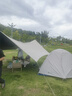 牧高笛 帳篷冷山2冷山3冷山4戶(hù)外3-4人雙層鋁桿保暖防風(fēng)防雨露營(yíng)帳篷 冷山4晨霧白  4人帳篷 曬單實(shí)拍圖
