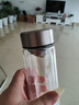 胖東來(lái)品質(zhì)保溫杯鋼化玻璃杯防摔打不碎的大號套裝防爆男女隨手保 鋼本色【-真空底】 男士 450ml 曬單實(shí)拍圖
