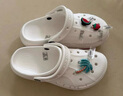 卡駱馳（CROCS）貝雅云彩女士洞洞鞋戶(hù)外休閑鞋|208186 白色-100(含智必星) 38 (240mm) 曬單實(shí)拍圖