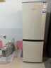 海爾（Haier）冰箱出品雙開(kāi)門(mén)二門(mén)177升冰箱家用小型冰箱租房省電不占地冷藏冷凍兩用統帥家用小冰箱 以舊換新 177升雙門(mén)冰箱節能省電 兩天約用1度電 曬單實(shí)拍圖