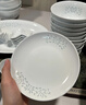 富玉景德鎮(zhèn)餐具整套輕奢高級(jí)感新款碗盤餐具中式青瓷玲瓏陶瓷碗盤子 青釉玉牡丹餐具 29頭 曬單實(shí)拍圖