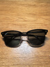 RayBan雷朋太陽(yáng)鏡墨鏡方形半框高清男女開(kāi)車(chē)偏光太陽(yáng)鏡0RB3016F 901/58黑框綠色偏光片尺寸55 曬單實(shí)拍圖