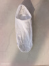 邑棉襪子男士短襪夏季薄款透氣100%純棉抗菌防臭船襪隱形襪套淺口8雙 曬單實(shí)拍圖