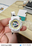 卡西歐（CASIO）手表女BABY-G時尚防水防震學生運動雙顯石英電子日韓表送女友禮物 BA-110XTM-7A夢幻少女 綺彩白精靈 曬單實拍圖