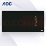 AOC電競游戲長(cháng)款鼠標墊超大號800*400*4mm加厚鎖邊辦公鍵盤(pán)電腦書(shū)桌墊M172星月黑色 曬單實(shí)拍圖