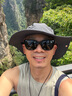 迪卡儂漁夫帽帽子戶(hù)外徒步登山釣魚(yú)防曬遮熱速干透氣防紫外線(xiàn)太陽(yáng) 深黑灰_  防曬UPF50+ M（58cm/56-58cm) 曬單實(shí)拍圖