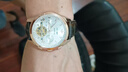 歐品客瑞士認證名表十大品牌手表男士全自動(dòng)機械表男表夜光防水男士手表 升級版3186棕皮玫殼白面 免費刻字 終身質(zhì)保 曬單實(shí)拍圖