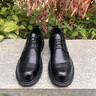 JEEP吉普休閑皮鞋男秋冬新款真牛皮透氣商務(wù)正裝鞋防滑軟底英倫德比鞋 黑色【頭層牛皮0292】 標準皮鞋碼 41 曬單實(shí)拍圖