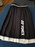 YONEX尤尼克斯網(wǎng)球服時(shí)尚專(zhuān)業(yè)百褶顯瘦百搭網(wǎng)球短裙褲220145TCR黑O 曬單實(shí)拍圖
