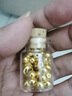 金小貅轉運珠黃金串珠配件999足金金珠硬金古法配珠光面隔珠圓形散珠 0.9g,5mm古法-6顆 曬單實(shí)拍圖