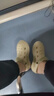 百慕傾臣德國手術室洞洞鞋女款2025新款夏季外穿耐磨防滑防臭包頭涼拖女士 米綠 40-41 正碼（內(nèi)長255MM） 曬單實拍圖
