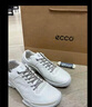 愛步（ECCO）BIOM C 25年早秋新款牛皮抓地耐磨運動鞋女 健步800463 冰白色38 曬單實拍圖