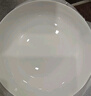 泰鑫興10英寸（26cm）2只裝 陶瓷釉下彩白瓷盤(pán)子菜盤(pán)果盤(pán)家用深盤(pán) 曬單實(shí)拍圖