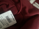 FILA 斐樂(lè )情侶款男女連帽衛衣2025冬季新款休閑寬松加絨保暖長(cháng)袖上衣 【加絨款】深褐酒紅-WI S 165/88A/S 曬單實(shí)拍圖