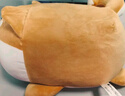 名創(chuàng  )優(yōu)品（MINISO）趣味阿柴趴姿毛絨公仔玩偶抱枕玩具沙發(fā)靠枕娃娃送女友生日禮物女 曬單實(shí)拍圖