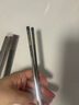 惠沃森316L不銹鋼家用抗菌款高顏值筷子勺子套裝防滑防霉食品級一人一筷 爸爸+媽媽+兒子 曬單實(shí)拍圖