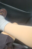 婧麒（JOYNCLEON）孕婦打底襪春秋打底褲光腿神器外穿連褲襪絲襪 膚踩腳 Jyk177968 曬單實(shí)拍圖