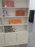 化妝品展示柜產(chǎn)品美容院美甲陳列柜子玻璃門(mén)護膚品置物架多層貨架 【浮雕門(mén)】奶油白色 長(cháng)60*寬30*200cm高 曬單實(shí)拍圖