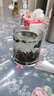 喜碧（Scybe）茶杯耐熱玻璃杯辦公杯玻璃茶杯帶蓋把手杯玻璃水杯格隆380ml 2只 曬單實(shí)拍圖