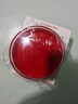 西瑪（SIMAA） φ80mm透明圓形財務(wù)快干印臺印泥 辦公用品 紅色21531 曬單實(shí)拍圖