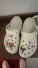 卡駱馳（crocs）經(jīng)典云朵Clog女沙灘洞洞鞋涼拖鞋206750 206750-2Y2  37  曬單實(shí)拍圖
