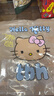 野獸派家居（tbh）三麗鷗Hello Kitty天絲棉家居服套裝可外穿睡衣女禮物 Kitty天絲棉長(zhǎng)款家居服 牛仔豹紋 S 曬單實(shí)拍圖