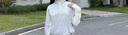 蕉下（beneunder）戶(hù)外涉水防曬服女夏季25新款防紫外線(xiàn)罩衫防水WR391女士送禮 淺咖灰-梔花黃 M 曬單實(shí)拍圖