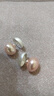 CHOMEL KINSEY磨砂拉絲豆豆耳釘春夏季小眾設計感輕奢珍珠耳環(huán)氣質(zhì)簡(jiǎn)約銀針耳飾 磨砂豆豆耳釘【銀色】 曬單實(shí)拍圖