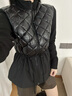 MACKAGE【七夕】MACKAGE女士 ADITA 輕薄羽絨拼接夾克 早秋新品 黑色 XS 曬單實拍圖
