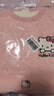 Hello Kitty女童保暖內衣套裝加絨厚兒童夾棉秋衣秋褲套裝 55501粉色 130  曬單實(shí)拍圖