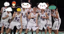 閃像雙面籃球服套裝男定制成人運動(dòng)訓練服大學(xué)生比賽隊服兩面穿籃球衣 031白藍拼淺藍 XL【165-170cm*110-130斤】 曬單實(shí)拍圖