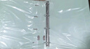離草 4孔活頁(yè)夾文件袋套裝合同學(xué)生大容量強力夾湖水藍+薄荷綠 11孔升級加厚透明文件袋60個(gè)*2 曬單實(shí)拍圖