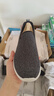 斯凱奇（Skechers）男鞋夏季透氣舒適一腳蹬休閑鞋輕便健步中老年百搭防滑運(yùn)動(dòng)鞋 54609-黑色/灰色BKGY 42 曬單實(shí)拍圖