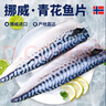 賣魚郎先生 挪威原切青花魚片凈重2.4斤 去頭去內(nèi)臟生鮮 魚類燒烤食材 曬單實拍圖