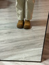 百麗（Belle）千層可頌質(zhì)感勃肯鞋女25秋新商場(chǎng)款厚底增高休閑單鞋E4S1DCM5預售 棕色 37 (235mm) 曬單實(shí)拍圖