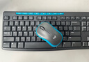 羅技（Logitech）MK275 鍵鼠套裝 無(wú)線(xiàn)鍵鼠套裝 辦公鍵鼠套裝 全尺寸 商務(wù)鍵鼠套裝 帶無(wú)線(xiàn)2.4G接收器 黑藍色 曬單實(shí)拍圖