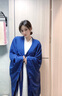 漢服中國風(fēng)直裾全套女古裝衣服古風(fēng)舞蹈改良裙子魏晉風(fēng)大袖衫套裝 藍(lán)色大袖衫 S 曬單實(shí)拍圖