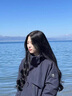 Jeep沖鋒衣男女三合一戶(hù)外防風(fēng)防水登山服抓絨可拆卸外套075藏青XL 曬單實(shí)拍圖