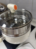 愛仕達(dá)（ASD）奶鍋陶瓷新不粘鍋18CM泡面鍋寶寶輔食鍋電磁爐通用NL18T10WG 曬單實(shí)拍圖