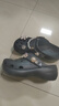 crocs卡駱馳厚底云朵洞洞鞋七夕禮物|206750 黑色-001 37/38(240mm) 曬單實拍圖