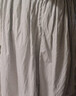 無(wú)印良品（MUJI）女式 棉紗 抽褶裙 長(cháng)半身裙女款裙子25年秋季女裝 BE1XTA5A 淺灰色條紋 M (160/66A) 曬單實(shí)拍圖