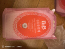 保寧（B&B）進(jìn)口嬰兒洗衣液寶寶專用內(nèi)衣物清潔洗衣液溫和植萃【2.6斤袋裝】 曬單實(shí)拍圖