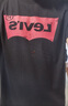 Levi's李維斯情侶美式寬松印花時(shí)尚簡(jiǎn)約舒適潮流純棉圓領(lǐng)短袖T恤 黑色 002A0-0001 2XL 曬單實(shí)拍圖
