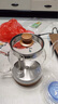 茶皇子（CHAHUANGZI）全自動(dòng)上水電熱燒水壺底部上水燒水煮茶一體機嵌入式茶臺燒水壺茶具電磁爐 1.2L 雙上水三合一：37*20cm 曬單實(shí)拍圖