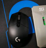 羅技（G）G304 LIGHTSPEED無(wú)線(xiàn)游戲鼠標電競FPS吃雞專(zhuān)用輕量化便攜G102的無(wú)線(xiàn)版宏編程絕地求生FPS英雄聯(lián)盟 G304黑色+鼠標墊+腳貼 曬單實(shí)拍圖