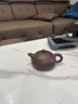 周小明宜興紫砂壺研高名家大師全手工原礦老紫泥半月壺功夫茶具泡茶壺 半月壺 230ml 曬單實(shí)拍圖