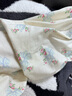 安之伴【巨柔軟】睡衣女春秋季彈彈棉減齡少女感碎花長(cháng)袖圓領(lǐng)女士家居服 貝殼黃(超柔軟5%氨綸有彈力) S 曬單實(shí)拍圖
