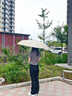 洽苒【德國品牌】自動雨傘一鍵全收折疊反抗風(fēng)加大晴雨兩用學(xué)生太陽傘 UPF50++【米色】全自動開合/保用十年 抗風(fēng)防曬款【998骨】四層骨+黑膠涂層傘布 曬單實拍圖