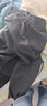 森馬（Semir）【大促福袋】休閑褲男女簡(jiǎn)約百搭長(cháng)褲夏季運動(dòng)風(fēng)潮流褲子 女-Q款黑色【垂感闊腿褲】 M 曬單實(shí)拍圖